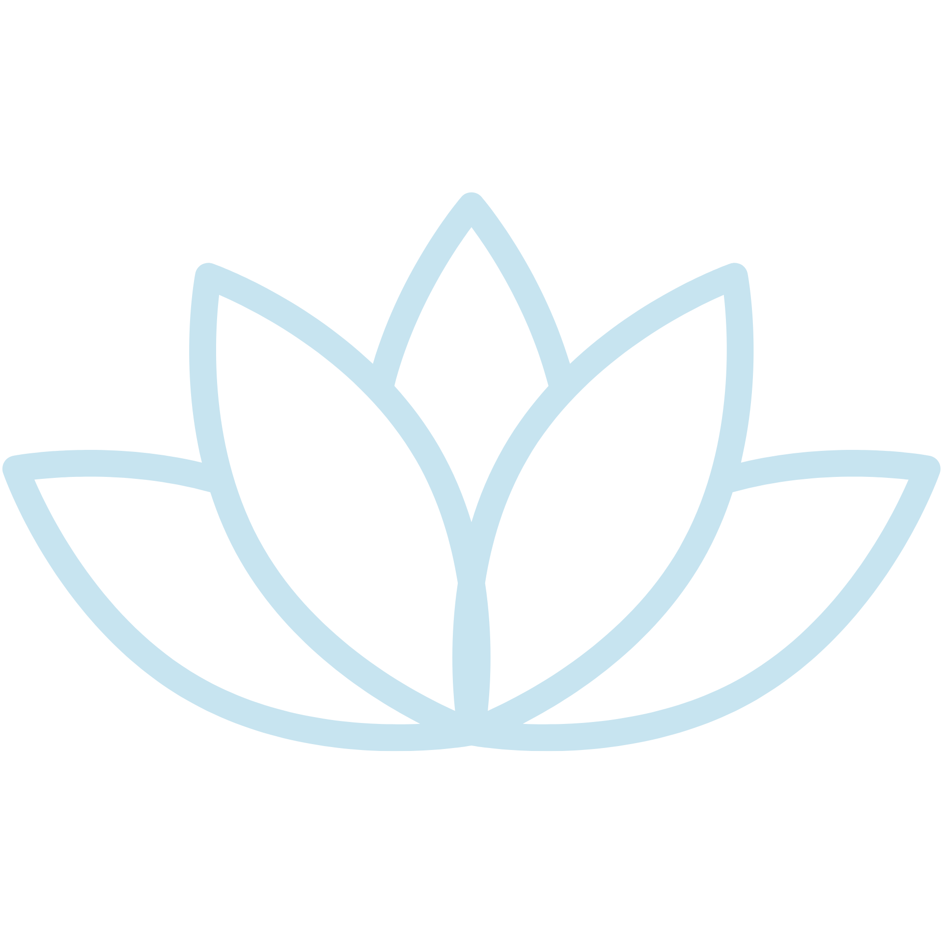 An icon of a flower